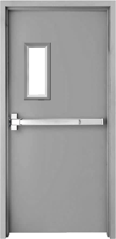 heavy steel security doors